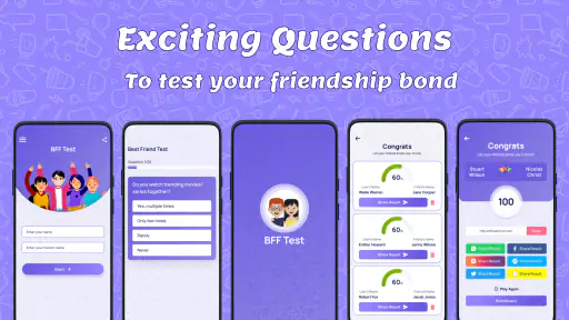 BFF Test - Quiz For Friends screenshot