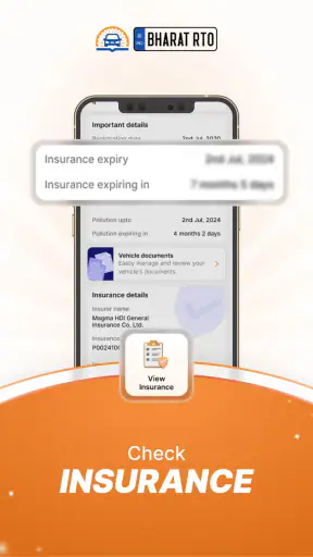 Bharat RTO Car & Bike Info App screenshot