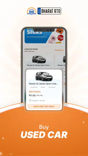 Bharat RTO Car & Bike Info App screenshot