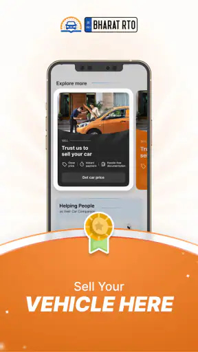 Bharat RTO Car & Bike Info App screenshot