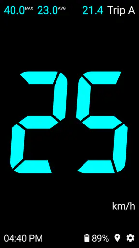 Bicycle Speedometer screenshot