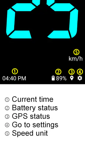 Bicycle Speedometer screenshot