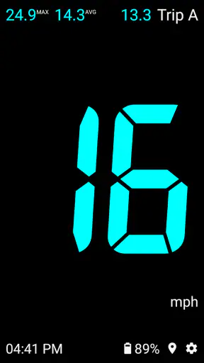 Bicycle Speedometer screenshot