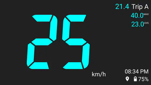 Bicycle Speedometer screenshot