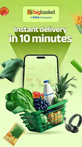 bigbasket: 10 min Grocery App screenshot