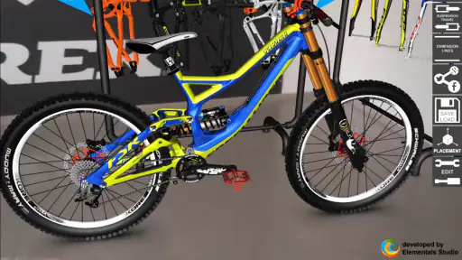 Bike 3D Configurator screenshot