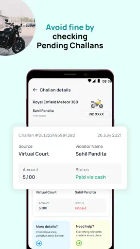 Bike Info - RTO वाहन जानकारी screenshot