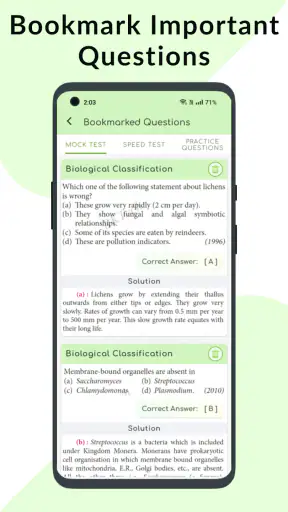 Biology: 39 Year Past Papers screenshot