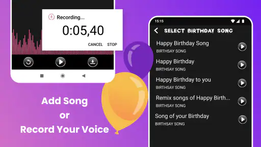 Birthday Video Maker screenshot