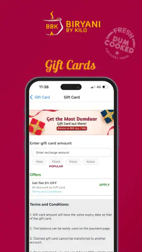 Biryani by Kilo - Order Online screenshot
