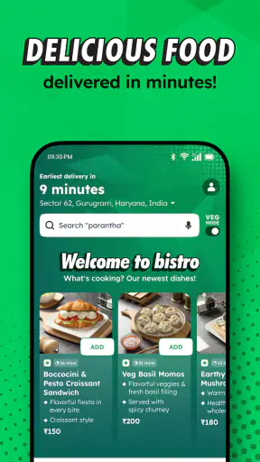 Bistro: Food in minutes screenshot