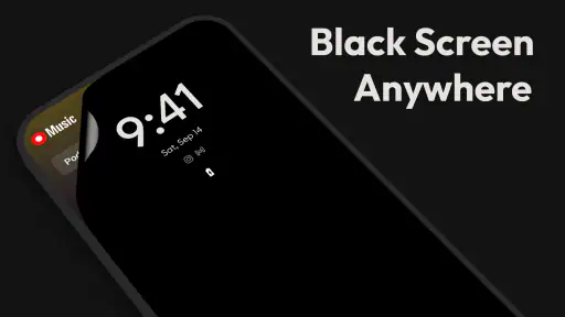 Black Screen: video screen off screenshot