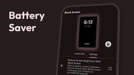 Black Screen: video screen off screenshot