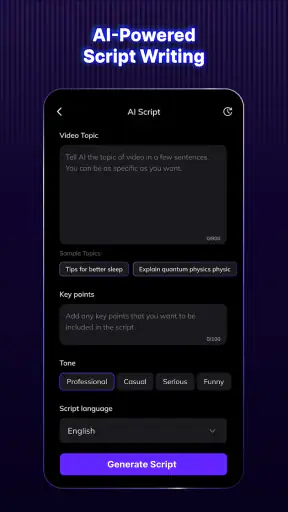 Blink Captions by Vozo AI screenshot