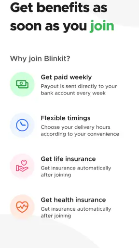 Blinkit Delivery Partner screenshot