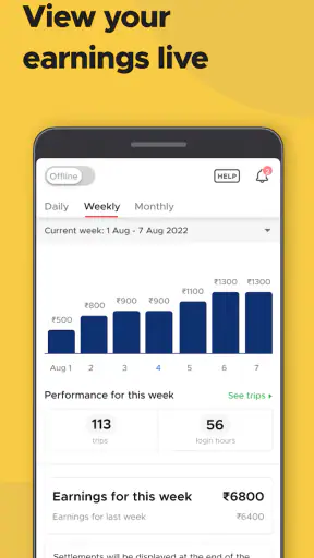 Blinkit Delivery Partner screenshot