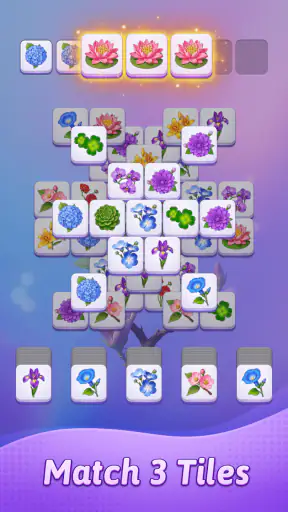 Bloom Tiles: Flower Match Game screenshot