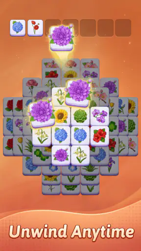 Bloom Tiles: Flower Match Game screenshot