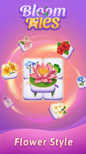 Bloom Tiles: Flower Match Game screenshot