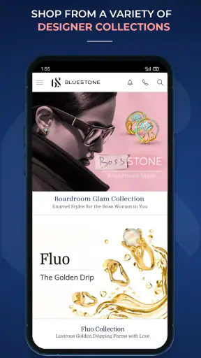 BlueStone Jewellery Online screenshot