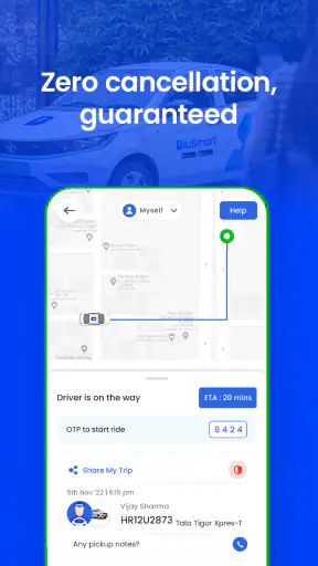 BluSmart: Safe Electric Cabs screenshot