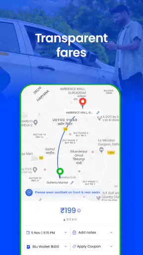 BluSmart: Safe Electric Cabs screenshot