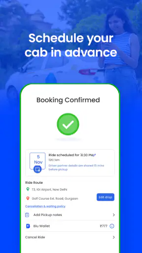 BluSmart: Safe Electric Cabs screenshot