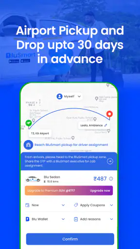 BluSmart: Safe Electric Cabs screenshot