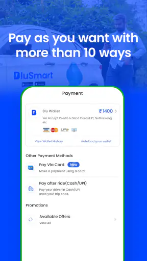 BluSmart: Safe Electric Cabs screenshot