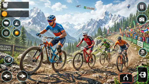 BMX Cycle Race: Bicycle Game screenshot