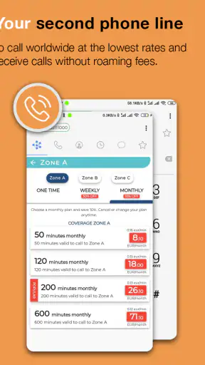 BNESIM: eSIM, Voice, Room, VPN screenshot