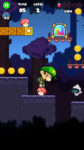 Bob Run: Adventure run game screenshot