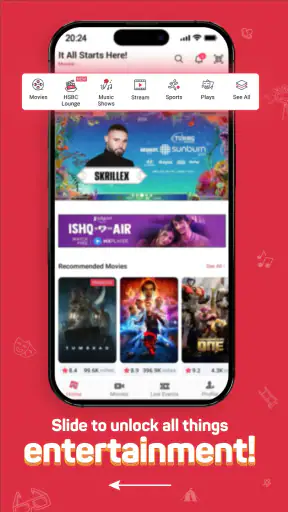 BookMyShow | Movies & Events screenshot