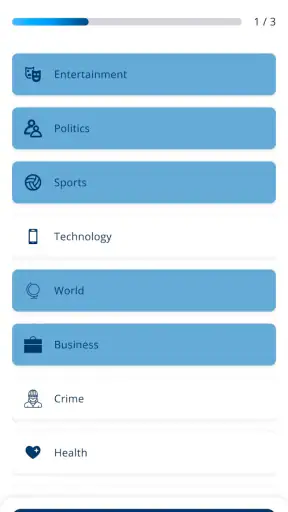 Brevity News screenshot