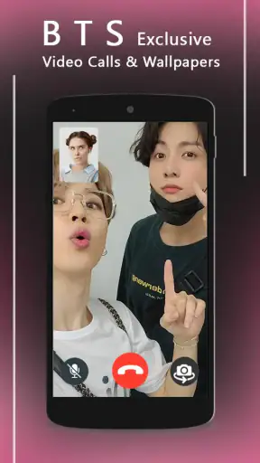 BTS LIVE - BTS Fake Video Call screenshot