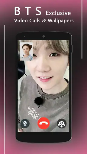 BTS LIVE - BTS Fake Video Call screenshot