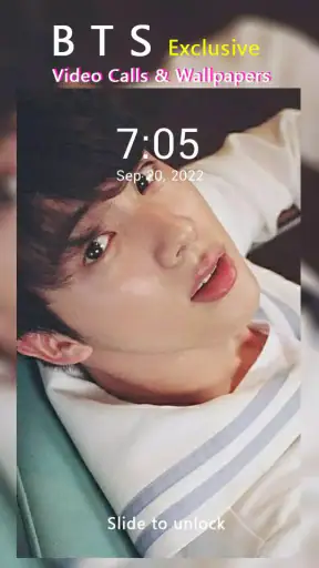 BTS LIVE - BTS Fake Video Call screenshot