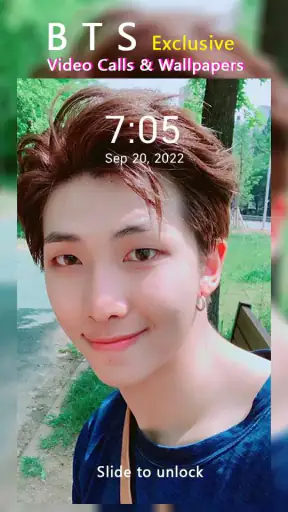BTS LIVE - BTS Fake Video Call screenshot