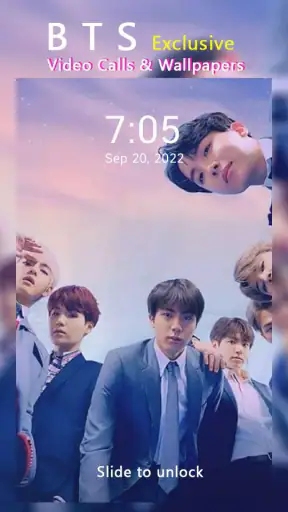 BTS LIVE - BTS Fake Video Call screenshot