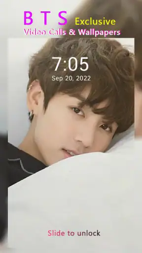 BTS LIVE - BTS Fake Video Call screenshot
