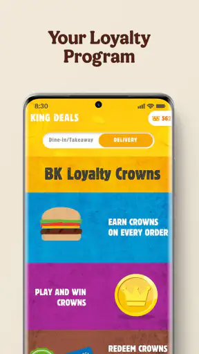 Burger King India screenshot