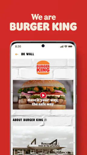Burger King India screenshot