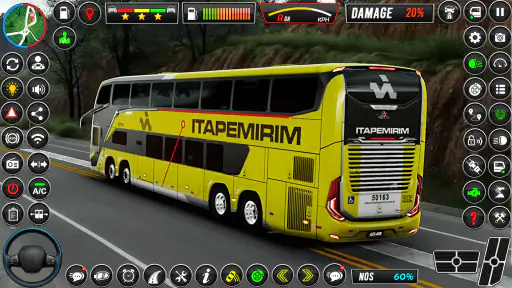 Bus Driving Coach Bus Sim 3D screenshot