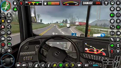 Bus Driving Coach Bus Sim 3D screenshot