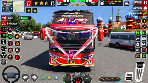 Bus Driving Euro Coach Bus screenshot