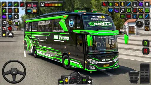 Bus Driving Games: City Coach screenshot