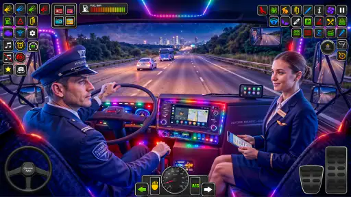 Bus Driving Games: City Coach screenshot