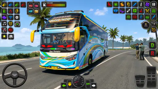 Bus Driving Games: City Coach screenshot