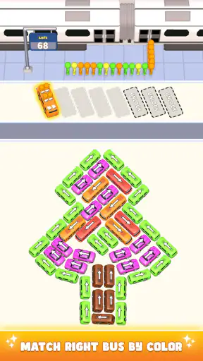 Bus Rush - Park & Match Quest screenshot