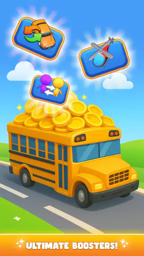 Bus Rush - Park & Match Quest screenshot